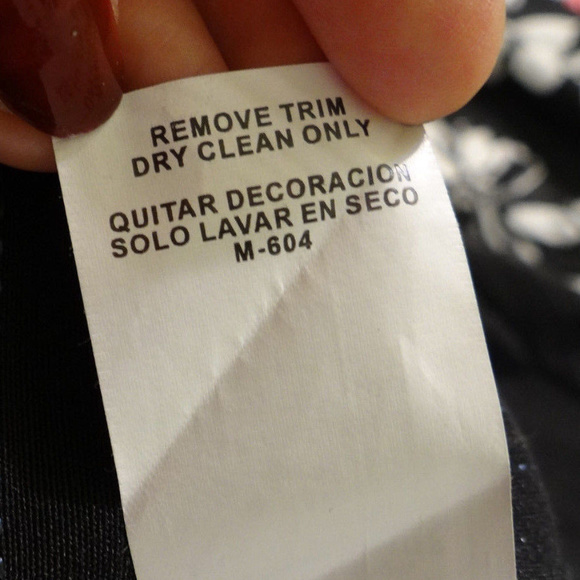 My Michelle Jacket 3/4 Sleeve Black Blue Pinstripe - Picture 5 of 7